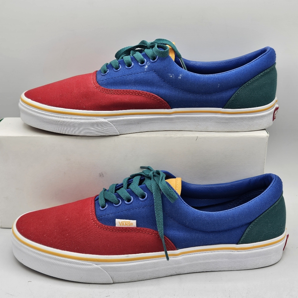 Vans Era Primary Color Block Style Shoes Size 11 -NWOT - Picture 3 of 16